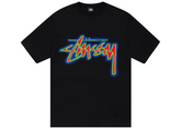Stussy Thermal Stock T-Shirt - Black