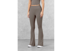 The Giving Movement 30.5 inch Flared Leggings - Mushroom