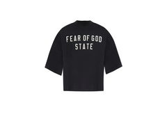 Fear Of God Essentials 90s Fit T-Shirt - Jet Black (FW24)