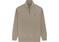 Aime Leon Dore Flower Quarter Zip Sweatshirt Beige
