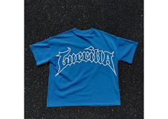 Guerilla OUTLINE T-Shirt Blue/White