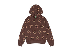 Denim Tears Star Monogram Hoodie - Brown