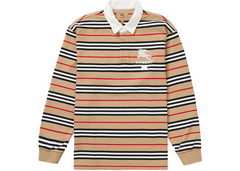 Supreme Burberry Rugby Polo Beige