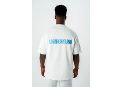 Undrground Empire Street T-Shirt - White/Blue