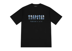 Trapstar Decoded T-Shirt - Black/Blue Camo