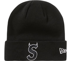 Supreme New Era S Logo Beanie (FW22) Black