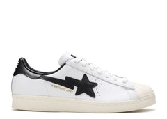 BAPE x Superstar White Black
