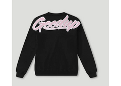 Geedup Co Script OS Crewneck - Black/Pink