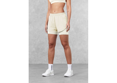 The Giving Movement 3.5 inch Double Layer Biker Shorts - Off White