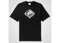 Burberry Ellison TB Logo T-Shirt - Black