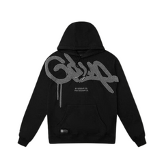 Geedup Co Handstyle Hoodie - Black/Grey
