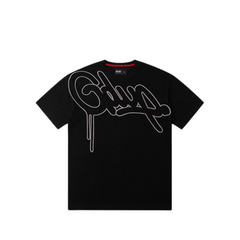 Geedup Co Handstyle Logo T-Shirt - Black/Grey