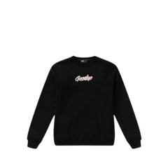 Geedup Co OS Script Crewneck - Black/Pink