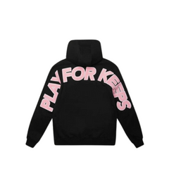 Geedup Co Play For Keeps Hoodie - Black/Pink