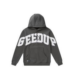 Geedup Co Team Logo Hoodie - Ashphalt Grey
