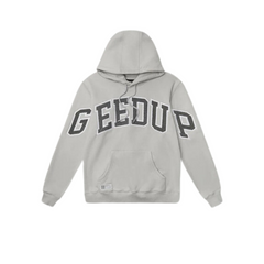 Geedup Co Team Logo Hoodie - Grey/Grey