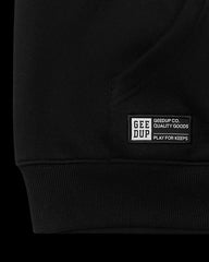 Geedup Co Handstyle Hoodie - Black/Lavender