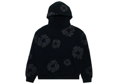 Denim Tears Cotton Wreath Hooded Sweatshirt Black Monochrome