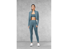 The Giving Movement 27 inch High Rise Tonal Leggings - Elemental Blue