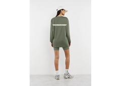 The Giving Movement Oversized Long Sleeve T-Shirt - Clay