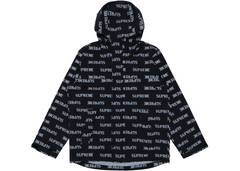 Supreme 3M Reflective Repeat Taped Seam Jacket Black