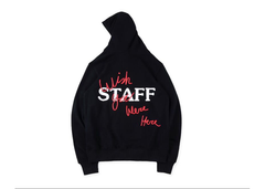 Travis Scott Astroworld Staff Hoodie - Black (FW18)