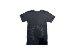 Chrome Hearts Scroll Horseshoe T-Shirt - Black/Red