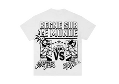 Corteiz Vs The World T-Shirt - White/Black (SS24)