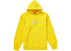 Supreme Bandana Box Logo Sweatshirt Yellow