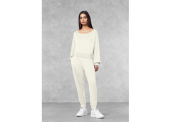 The Giving Movement 25 inch Slim Fit Jogger - Off White