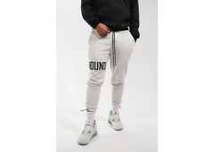 Undrground Grey 3D Embroidered Trackpants