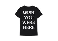 Travis Scott Wish You Were Here T-Shirt - Black