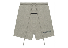 Fear Of God Essentials Sweatshort - Dark Heather Oatmeal (Core Collection FW21)