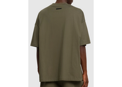 Fear Of God Essentials Jersey Crewneck T-Shirt - Military (FW24)