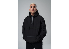 Undrground Windbreaker Half Zip - Black