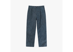 Stussy Canvas Volume Pleated Trouser - Navy