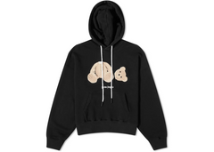 Palm Angels Bear Hoodie - Black
