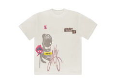 Travis Scott Air Records Tee White