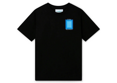 Casablanca Logo Degrade Screen Printed T-Shirt - Black