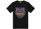 Kenzo Silicone Scuba Tiger T-Shirt - Black