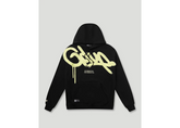 Geedup Co Handstyle Hoodie - Black/Sorbet