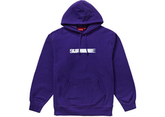 Supreme Motion Logo Hooded Sweatshirt (SS20) Purple