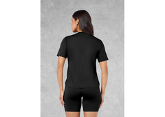 The Giving Movement Regular Fit Curved Hem T-Shirt - Pitch Black