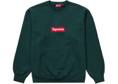 Supreme Box Logo Crewneck (FW22) Green