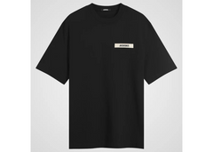 Jacquemus Le T-Shirt Gros Grain - Black