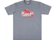 Supreme Raiders Tee Grey
