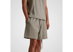 Fear of God Essentials Fleece Shorts - Homestead Heather (SS25)