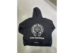 Chrome Hearts Los Angeles Thermal Lined Zipped Hoodie - Black