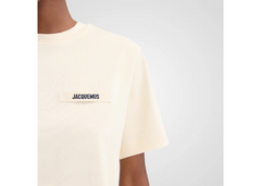 Jacquemus Le T-Shirt Gros Grain - Beige