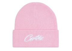 Corteiz Allstarz Folded Beanie - Baby Pink